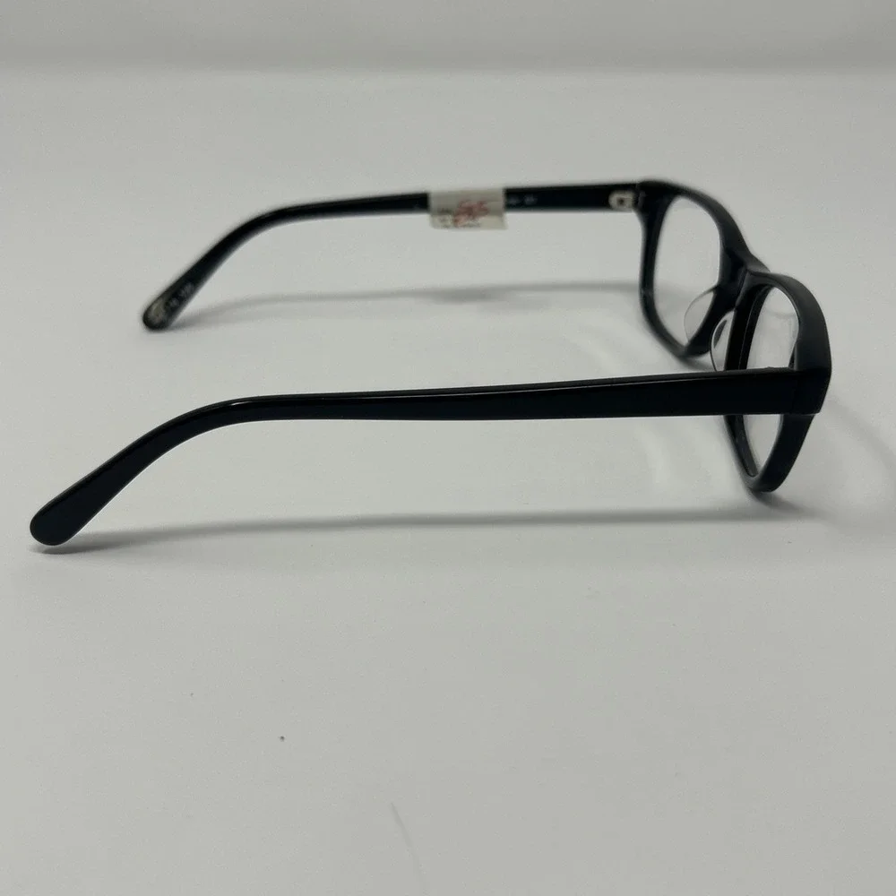 NWT Norman Childs EVA Eyeglass 48-16-135 Unisex Kid Black Frames